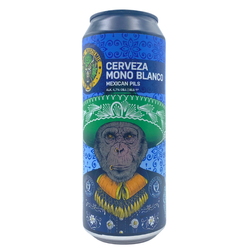 Browar Piwne Podziemie: Cerveza Mono Blanco Mexican Pils - puszka 500 ml