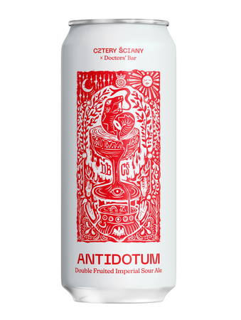 Browar Cztery Ściany: Antidotum - 500 ml can