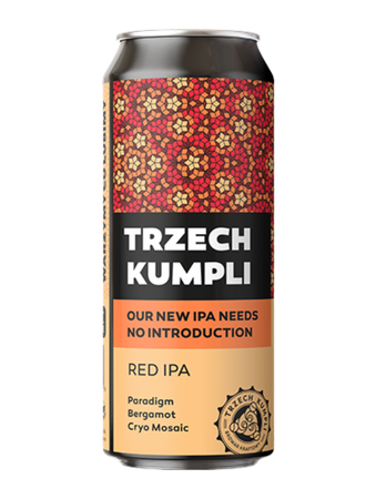 Trzech Kumpli: ONINNI Red IPA - puszka 500 ml