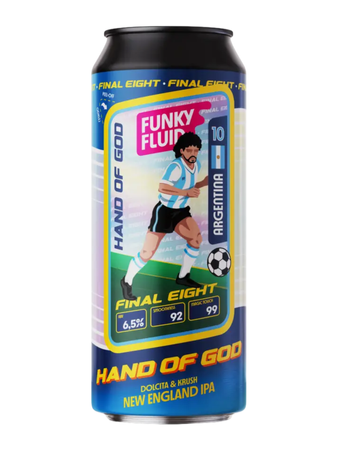 Funky Fluid: Final Eight Hand Of God - 500 ml can
