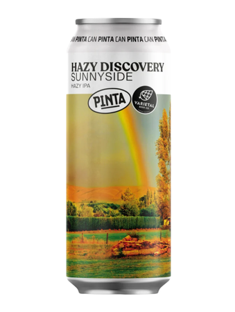 PINTA x Varietal: Hazy Discovery Sunnyside - 500 ml can