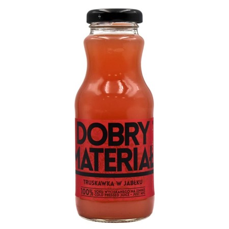 Dobry Materiał: Truskawka w Jabłku - 250 ml bottle