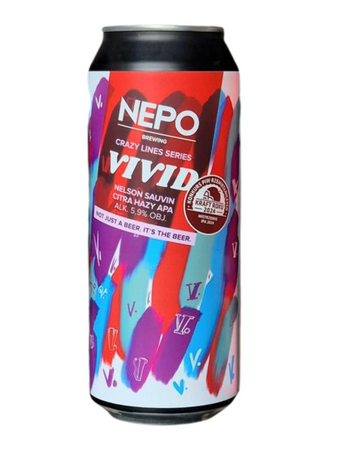 Nepo Brewing: Crazy Lines Series Vivid - 500 ml can