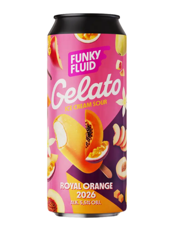 Funky Fluid: Gelato Royal Orange 2026 - 500 ml can