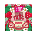 Funky Fluid: Tiki Tang Strawberry & Rhubarb - 500 ml bottle