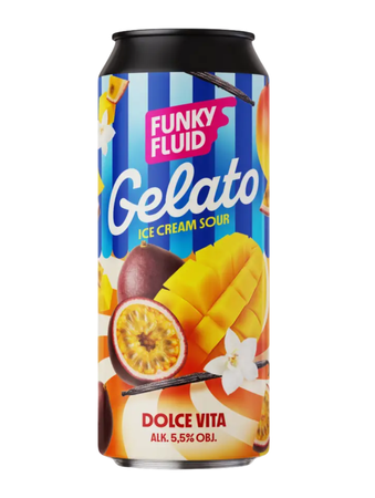 Funky Fluid: Gelato Dolce Vita - 500 ml can