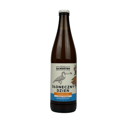 Browar Za Miastem: Non-alcoholic Słoneczny Dzień - 500 ml bottle