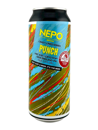 Nepo Brewing: Crazy Lines Series Punch - 500 ml can