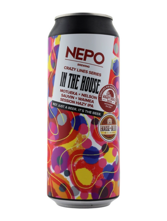 Nepo Brewing: Crazy Lines Series In the House - 500 ml can