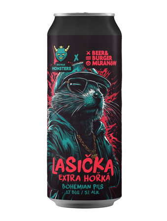 Monsters: Lasicka Extra Horka - puszka 500 ml