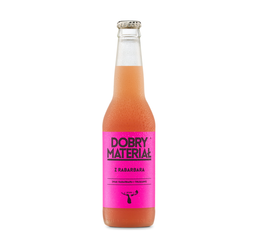 Dobry Materiał: Z Rabarbara - butelka 330 ml