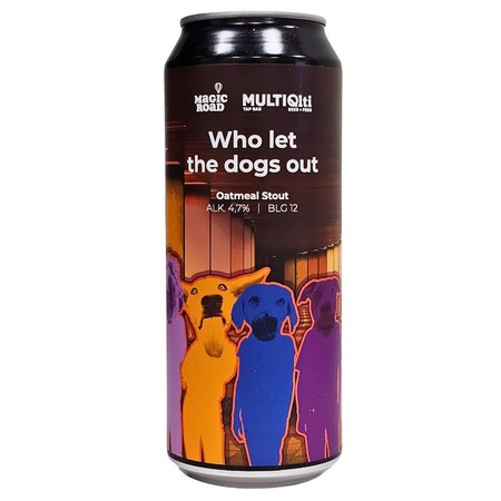 Magic Road: Who Let the Dogs Out - puszka 500 ml