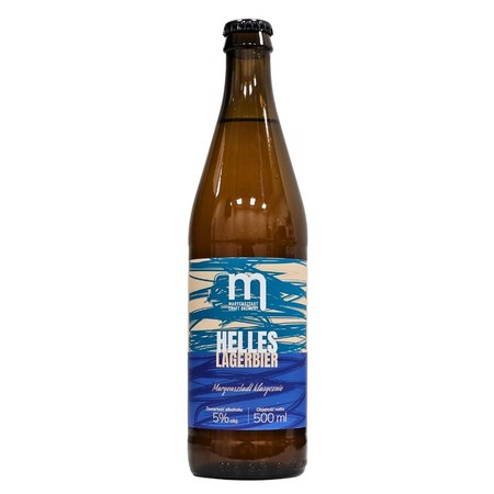 Maryensztadt: Klasycznie Helles - 500 ml bottle