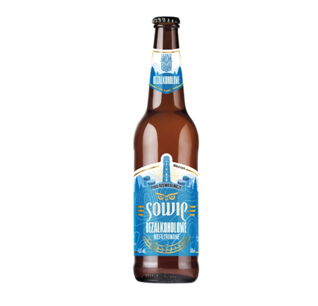 Wielka Sowa: Sowie Bezalkoholowe APA - 500 ml bottle