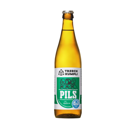 Trzech Kumpli: Pils - 500 ml bottle