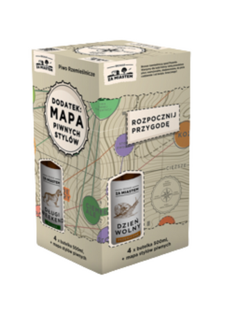 Browar Za Miastem: Zestaw Świat Piwa # 1 4 x 500 ml