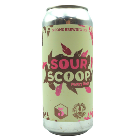 3 Sons Brewing Co.: Sour Scoop - 473 ml can