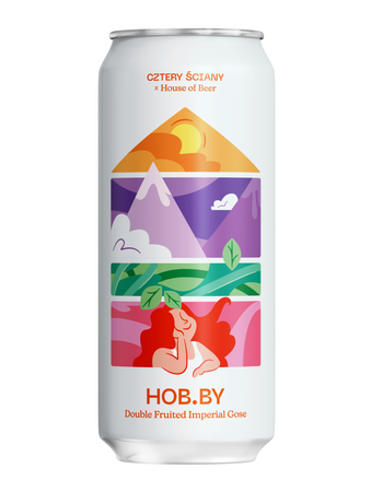 Browar Cztery Ściany x House of Beer: Hob.by - 500 ml can