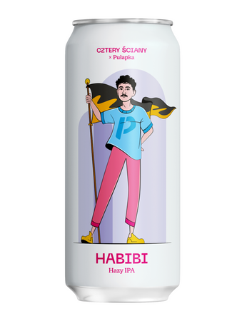Browar Cztery Ściany: Habibi - 500 ml can