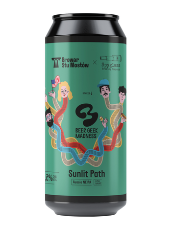 Browar Stu Mostów x Spyglass x BarthHaas: Sunlit Path - puszka 440 ml
