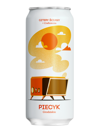 Browar Cztery Ściany x Craftownia: Piecyk - puszka 500 ml