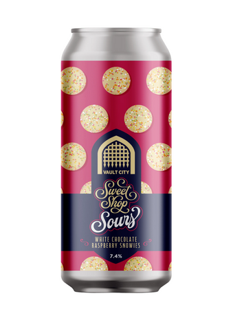 Vault City: White Chocolate Rasberry Snowies - puszka 440 ml