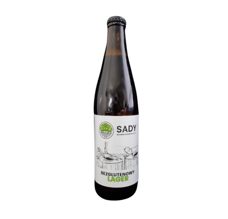 Sady: Bezglutenowy Lager - butelka 500 ml