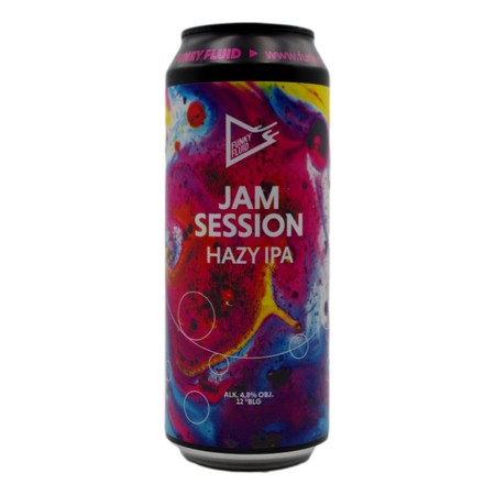 Funky Fluid: Jam Session Hazy IPA - 500 ml can