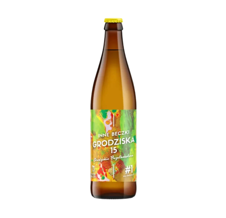 Inne Beczki: Grodziska 15 - butelka 500 ml