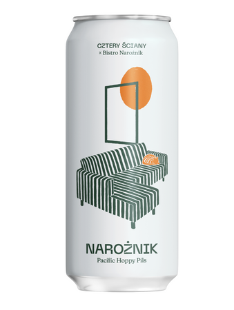 Browar Cztery Ściany: Narożnik - puszka 500 ml