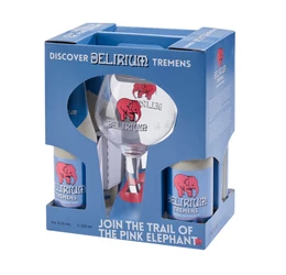 Huyghe: Delirium Tremens 4x0,33 + szklanka 