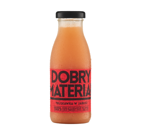Dobry Materiał: Truskawka w Jabłku - 250 ml bottle