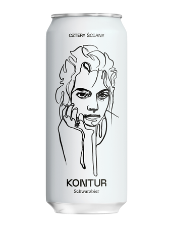 Browar Cztery Ściany: Kontur - puszka 500 ml