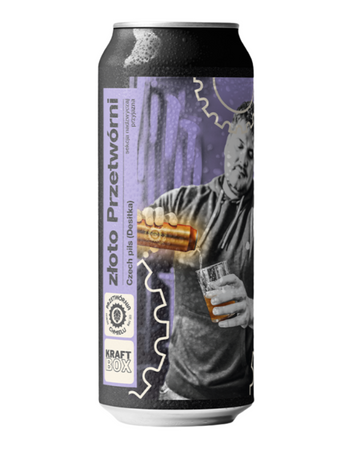 Przetwórnia Chmielu: Złoto Przetwórni - puszka 500 ml