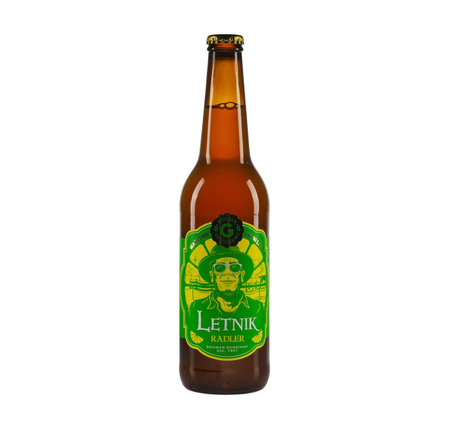 Browar Gościszewo: Radler Letnik - butelka 500 ml