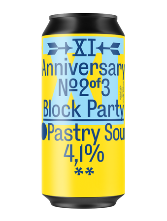 Browar Stu Mostów x White Dog: Block Party - 440 ml can