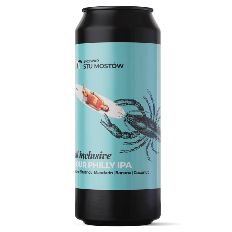 Browar Stu Mostów All Inclusive puszka 440 ml Piwo kraftowe \ Pale