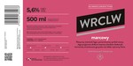 WRCLW: Marcowy - label 85 x 175 mm