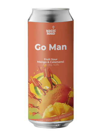 Magic Road: Go Man Mango & Calamansi - 500 ml can