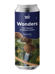 Magic Road: Wonders Kiwi & Banana & Coconut Cream - 500 ml can