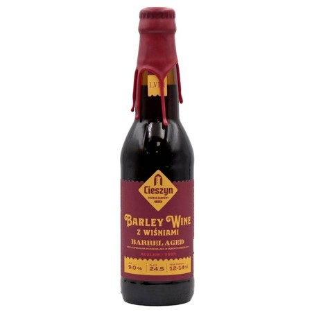 Browar Zamkowy Cieszyn: Barley Wine z Wiśniami - butelka 330 ml