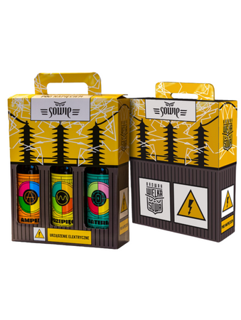 Wielka Sowa: Zestaw Trójpak w wersji pod napięciem 3 x 500ml