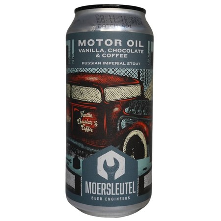 Moersleutel: Motor Oil Coffee & Vanilla & Chocolate - 440 ml can