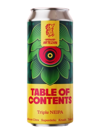 Artezan: Table of Contents - 500 ml can
