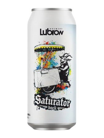 Browar Lubrow: Saturator Bock - puszka 500 ml