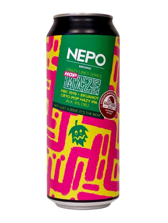 Nepomucen: Crazy Lines Series Hop Maze - puszka 500 ml