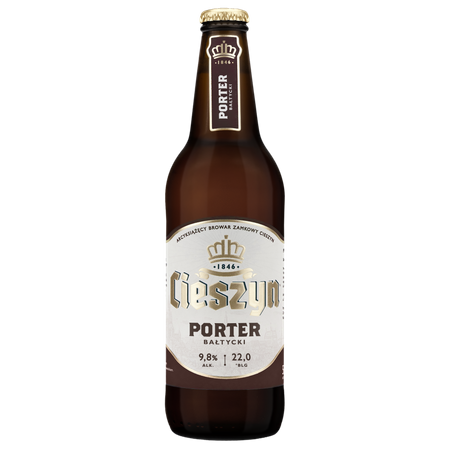 Browar Zamkowy Cieszyn: Porter Bałtycki - 500 ml bottle
