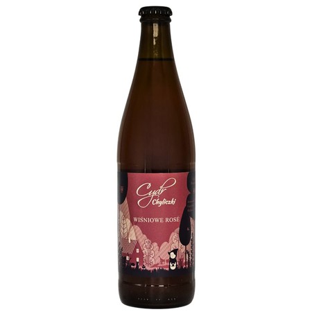 Cydr Chyliczki: Wiśniowe Rose - 500 ml bottle