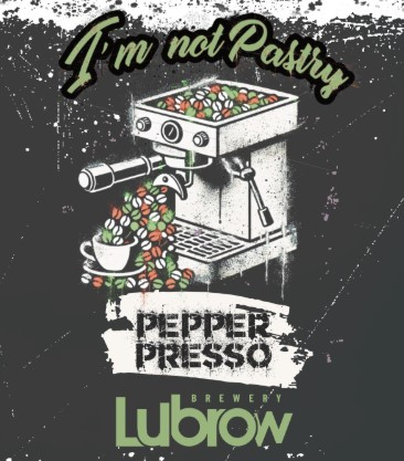 Browar Lubrow:  I'm not Pastry Pepperpresso - puszka 330 ml
