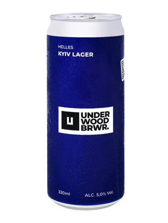 Underwood: Kyiv Lager - 330 ml can
